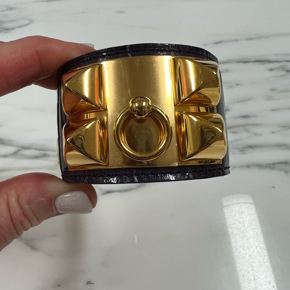 Hermes Collier de Chien Bracelet